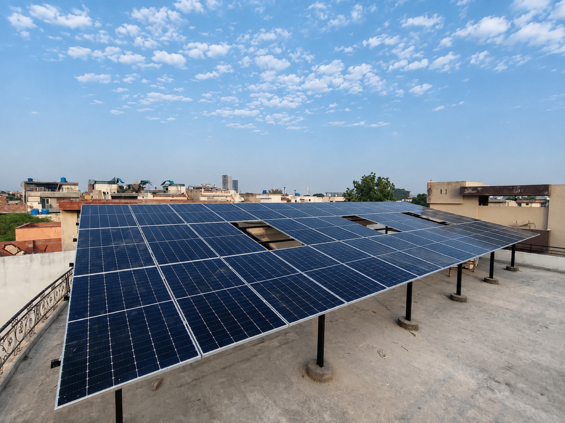 Residential rooftop array